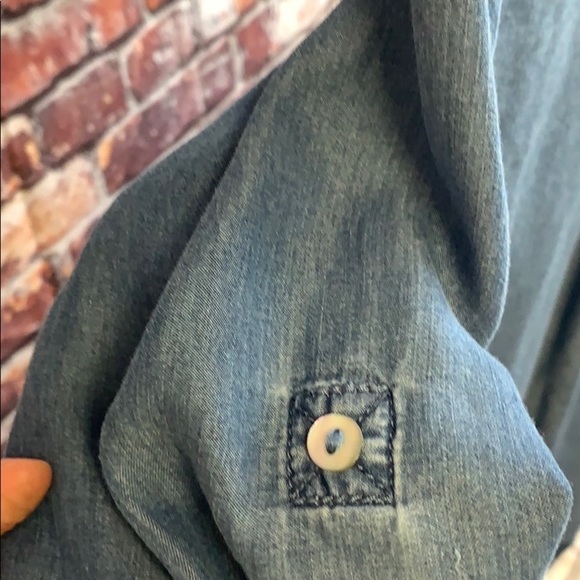 Chambrai Long sleeve button down denim shirt - Picture 4 of 8
